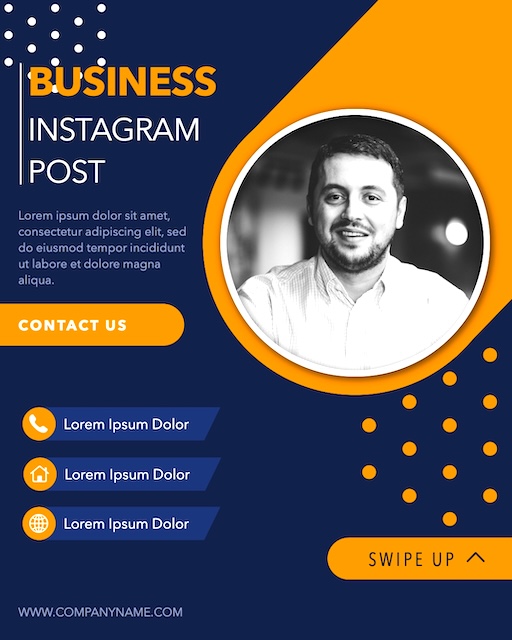 Business Instagram Post — Instagram Post template