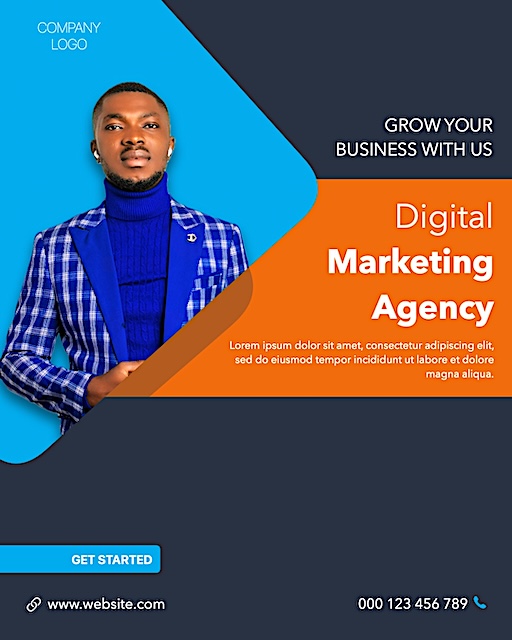 Digital Marketing Instagram Post — Instagram Post template