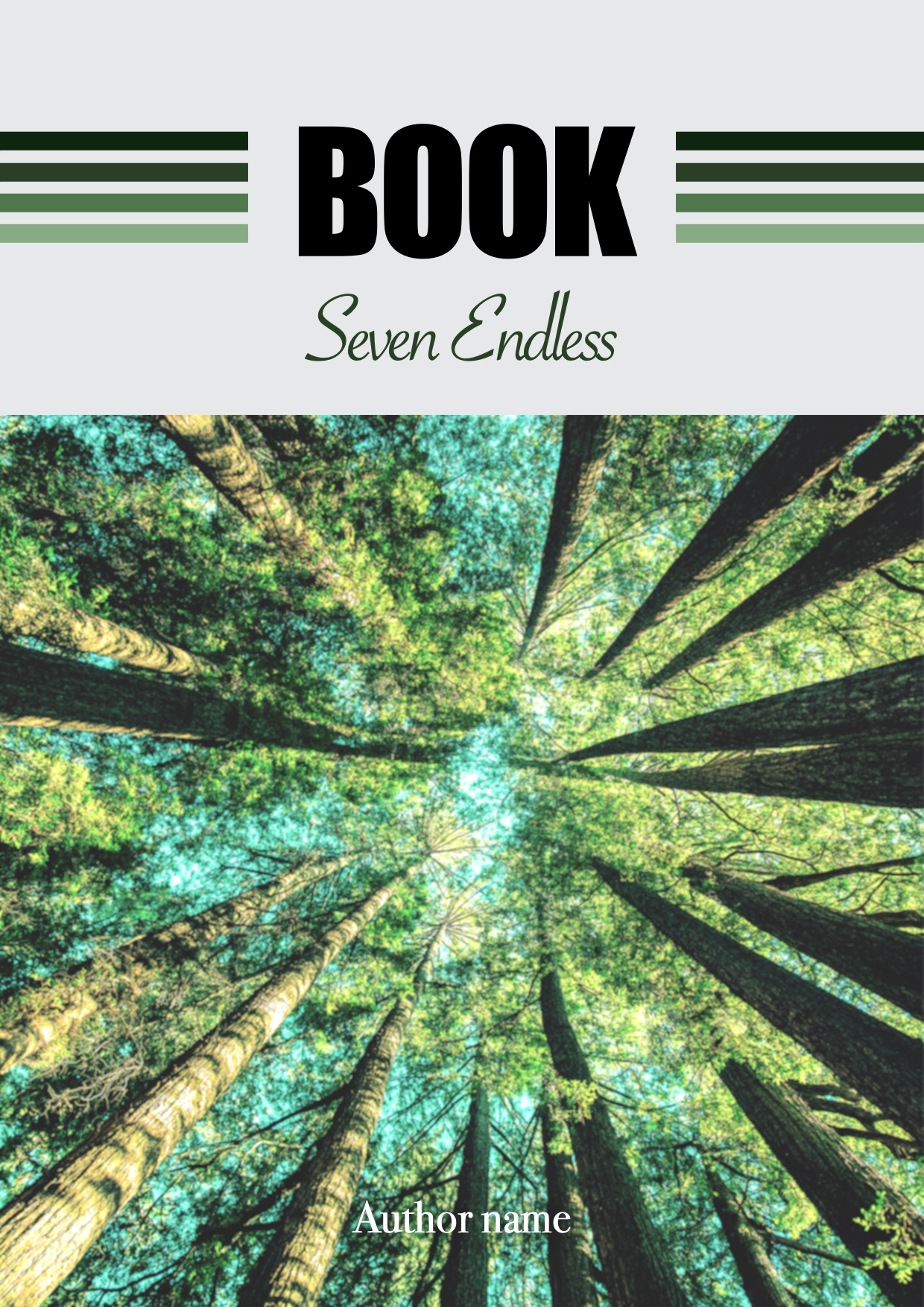 Book Cover — Book Cover (Portrait) template