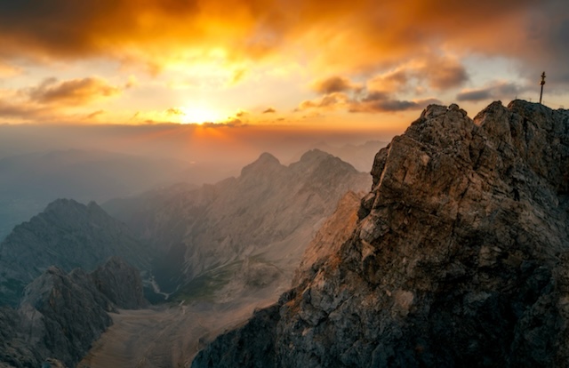 Sunset Mountain Wallpaper Desktop — Wallpaper (Desktop) template