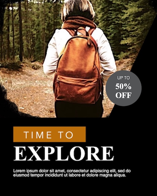 Explore Instagram Post — Instagram Post template
