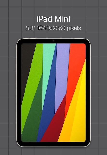 iPad 8.3 Mockup Portrait — Mockup (Portrait) template