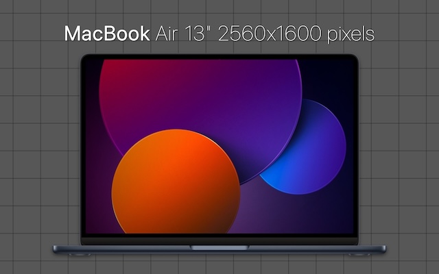 Mac 13 Mockup Landscape — Mockup (Landscape) template