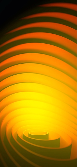 Yellow Shapes Wallpaper Phone — Wallpaper (Phone) template