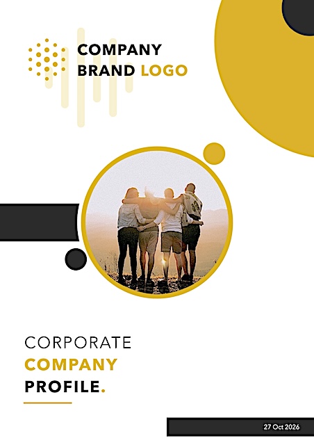 Company Profile Newsletter — Newsletter template